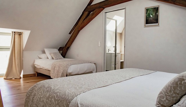 Hotel, L'Ecrin de la Brenne, Rooms for 1 to 3 people