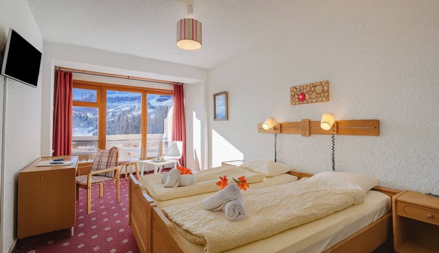 Hotel Relais Alpin Family Room & Balcony3, Les Mosses, Switzerland
