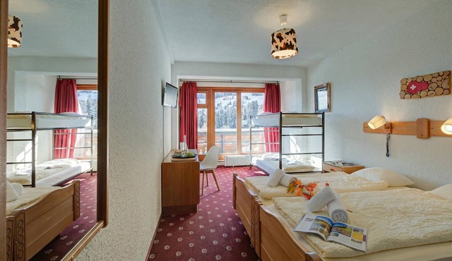 Hotel Relais Alpin Family Room & Balcony5, Les Mosses, Switzerland