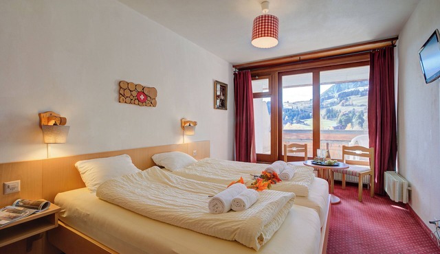 Hotel Relais Alpin Twin Room Ski In-Out10, Les Mosses, Switzerland