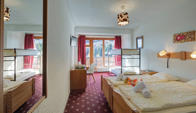 Hotel Relais Alpin Family Room & Balcony8, Les Mosses, Switzerland