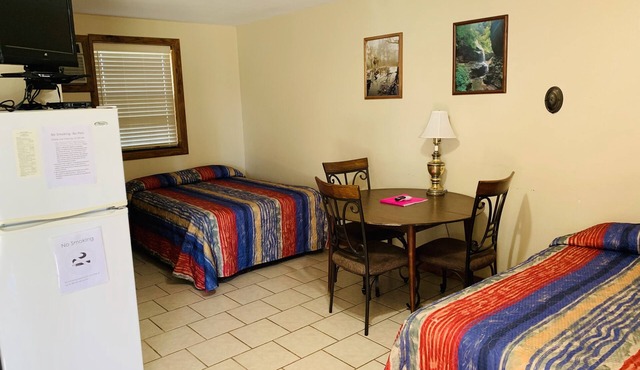 Hotel room on Toledo Bend Lake