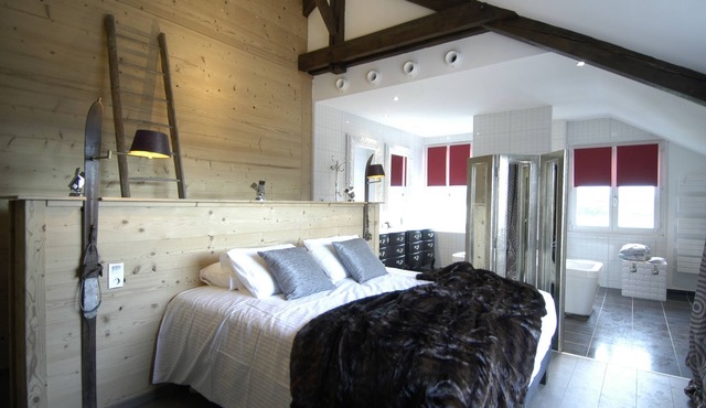 Hotel Suite with Mont-Blanc view at 15 mn of Geneva center