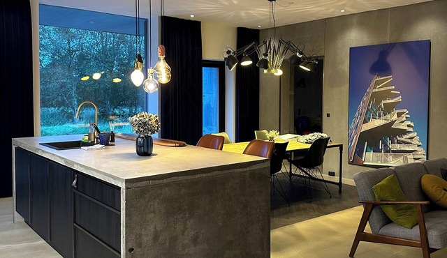 Hotel vibe in architectural settings