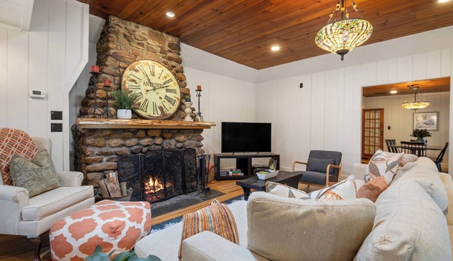 Hottub/Arcade/Historic Cabin/Mins to AVL & WVL