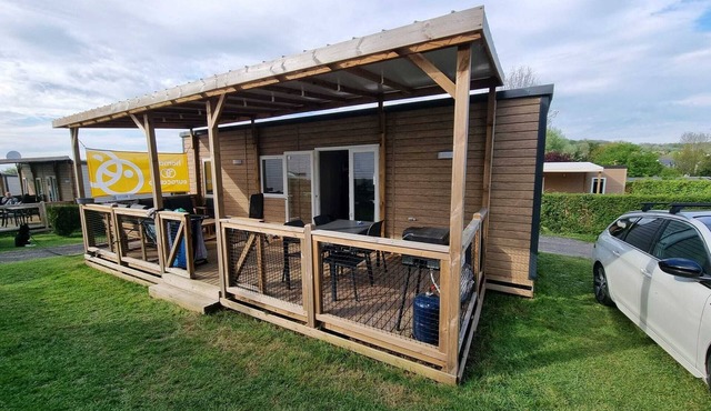 HOULGATE - Camping La Vallée *- Mobil home Premium 6 persons