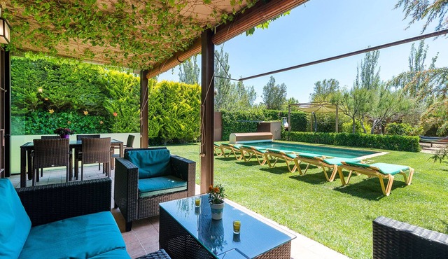 HOUSE WITH GARDEN AND SOLAR CLIMATE POOL NEAR THE BEACHES AND GOLF COURSES