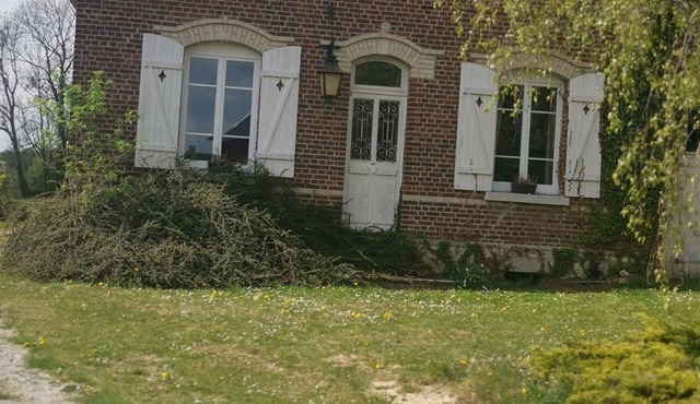 House with castle view