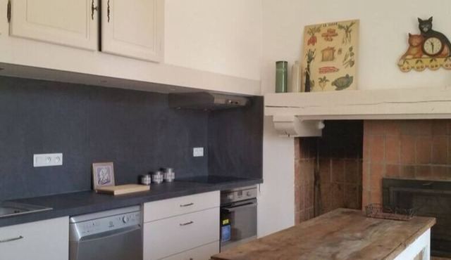 House in the vineyards on a wine-growing estate