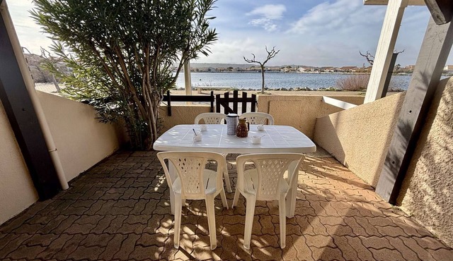 House 2 rooms, cabin, 6 pers, 400m from beach, parking, terrace