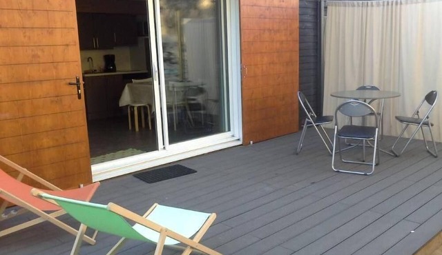 House 2 to 4 people 900 m from the beach