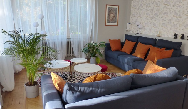 House* 4/6 p "Lumière", air-conditioned with garden