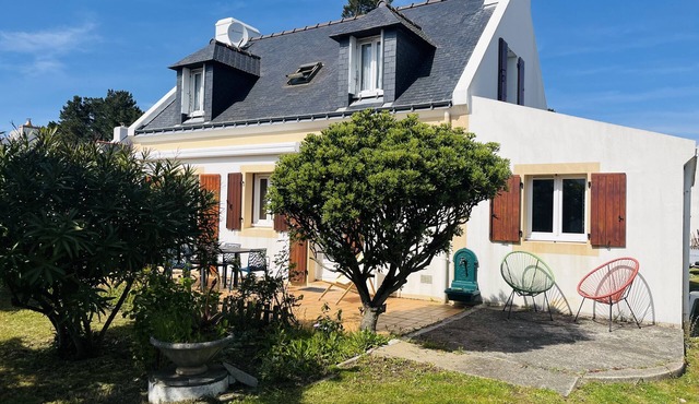 House, 4 rooms, 3 bedrooms, Belle île Household linen and towels included