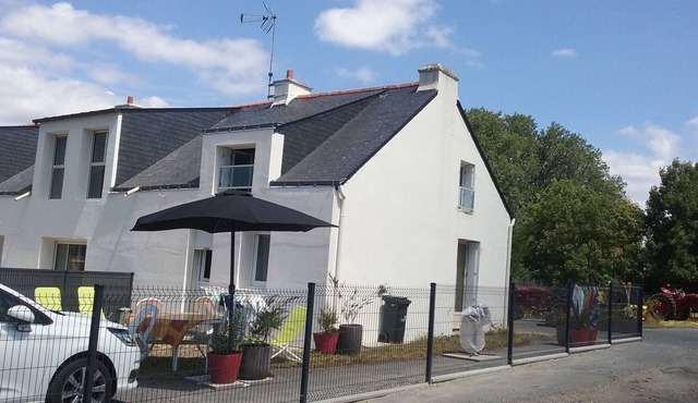 House 400 meters from the beach In Le Village De Cadu : 2 stars