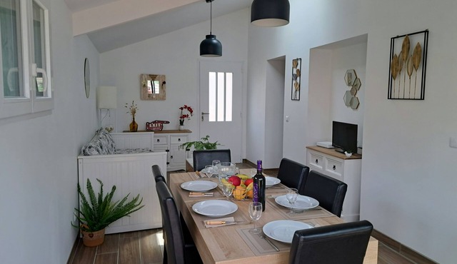 House 5 persons near beaches and golf 52m2