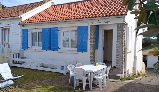 House 52m² near beach, 6 people, pets allowed