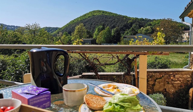 HOUSE 6 persons + 2 children At the foot of the Cévennes 2500 m² fenced garden