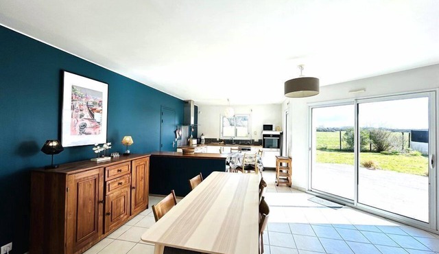 House 6 rooms 8 people near beach of Fort-Bloqué - Wifi