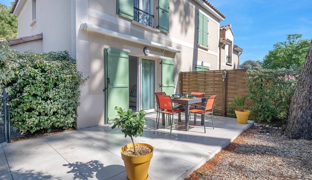 House 60m², 500m from the beach for 4