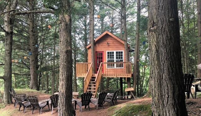 House and treehouse near 2 ski resorts