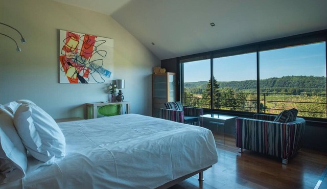 House Anne Fouquet, prestige, beautiful view, air conditioning and comfort