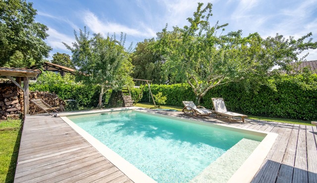 House between land and sea