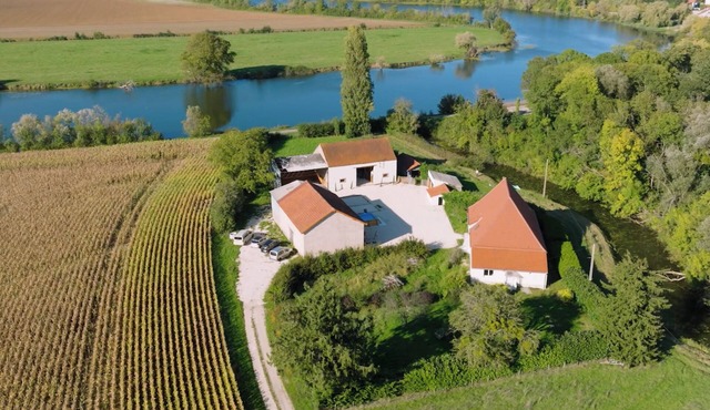 House by the Saône River