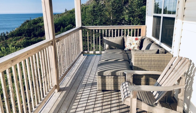 House by the sea with magnificent views in Georgeville, NS, Canada