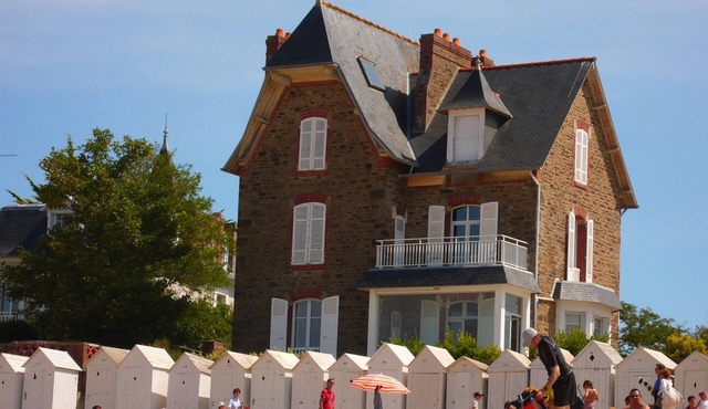 House feet in the water