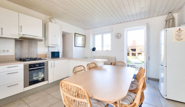 House for 6 in Vendée with garden