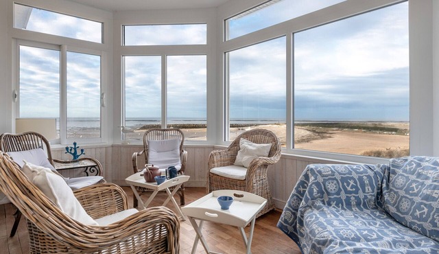 House for 12 - Sea view - La Bernerie beach