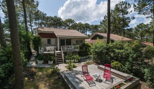 House for 6 people, residence with coollective pool, Lacanau Ocean