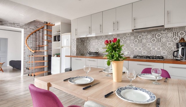 House for 7 100m from the beach - Garden