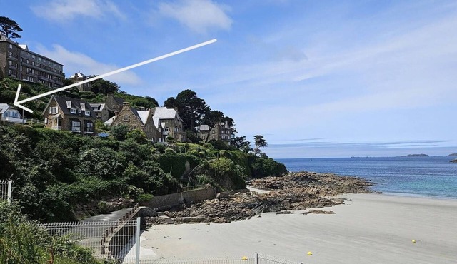 House for rent with balcony and WIFI near the beach in Perros-Guirec