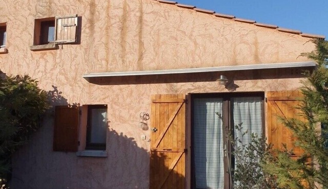 House in gated community with swimming pool