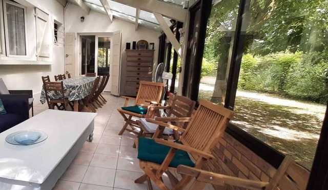 House near the ocean and Hossegor lake in Saint Geours de Maremne.