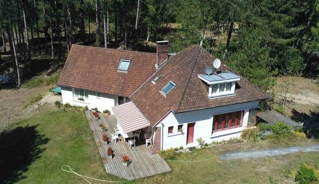 House on the edge of the Domaine du Marquenterre