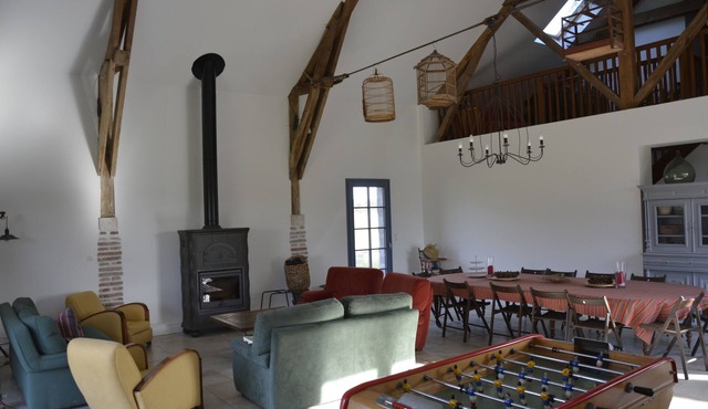 House South Landes large wooded land of 6000 m2 quiet