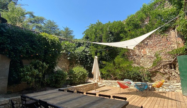 House of character in the heart of Hautes Corbières/heated pool