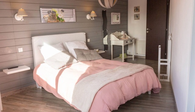 House ideally located in the center of Muzillac and 5 km from the beaches by bikeo.