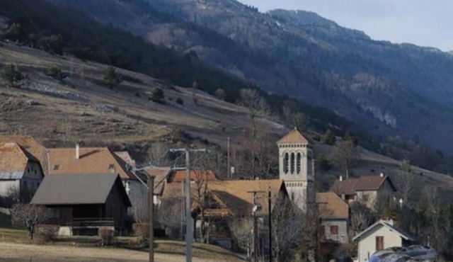 House in a quiet mountain village
