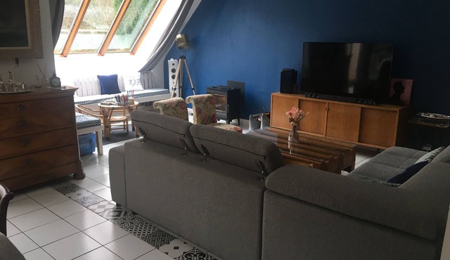 House in a quiet area, in the Bay of St Brieuc sleeps 6