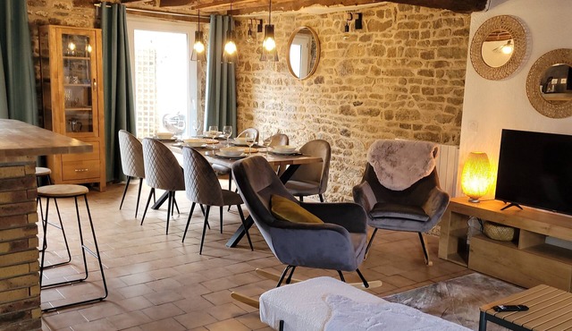 House in a town of character between land and sea