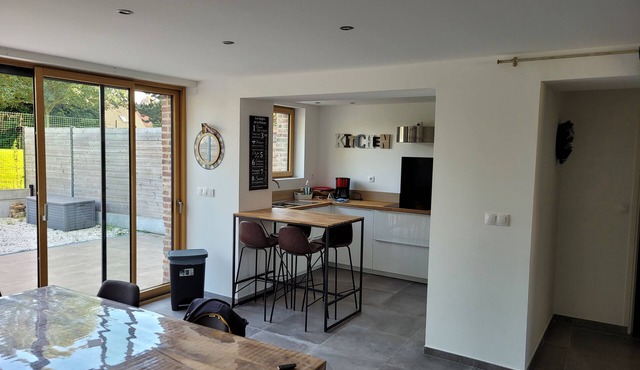 House in an old farmhouse