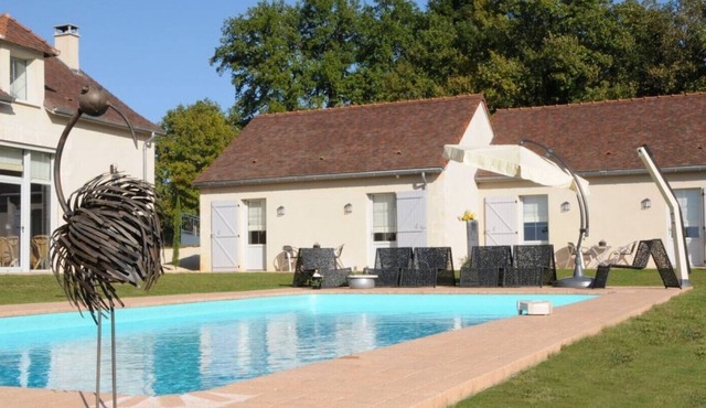 House in Black Périgord 10 pers with swimming pool near Montignac, Lascaux 4.