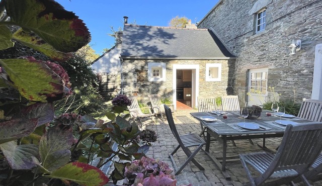 House in Locquirec near Sandy Beaches