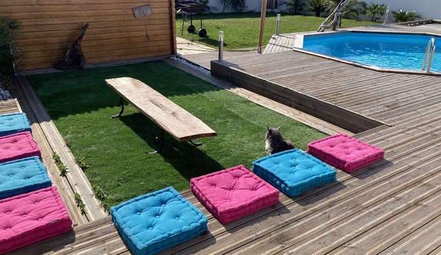 House in Ludon Médoc, near Bordeaux, the Médoc and our beautiful beaches.