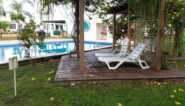 House in Private Residential Zone 24 hrs security 24 hrs access to the pool.