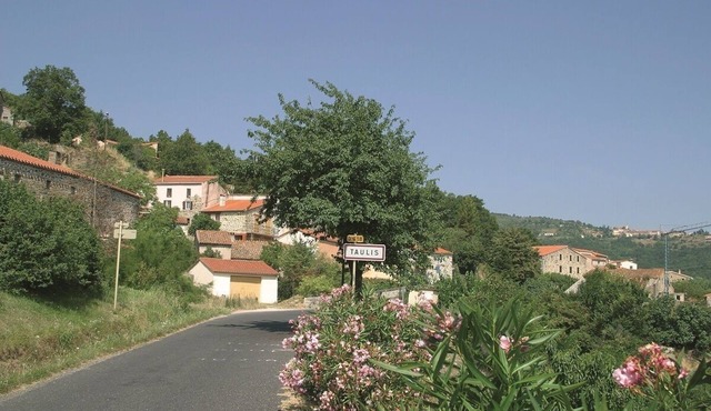 House in Taulis Catalan in the hinterland near Perpignan