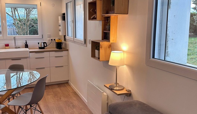 House in the countryside, halfway between Lyon and St Etienne!